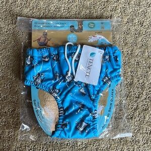 Charlie banana reusable swim diaper robot boy x-large